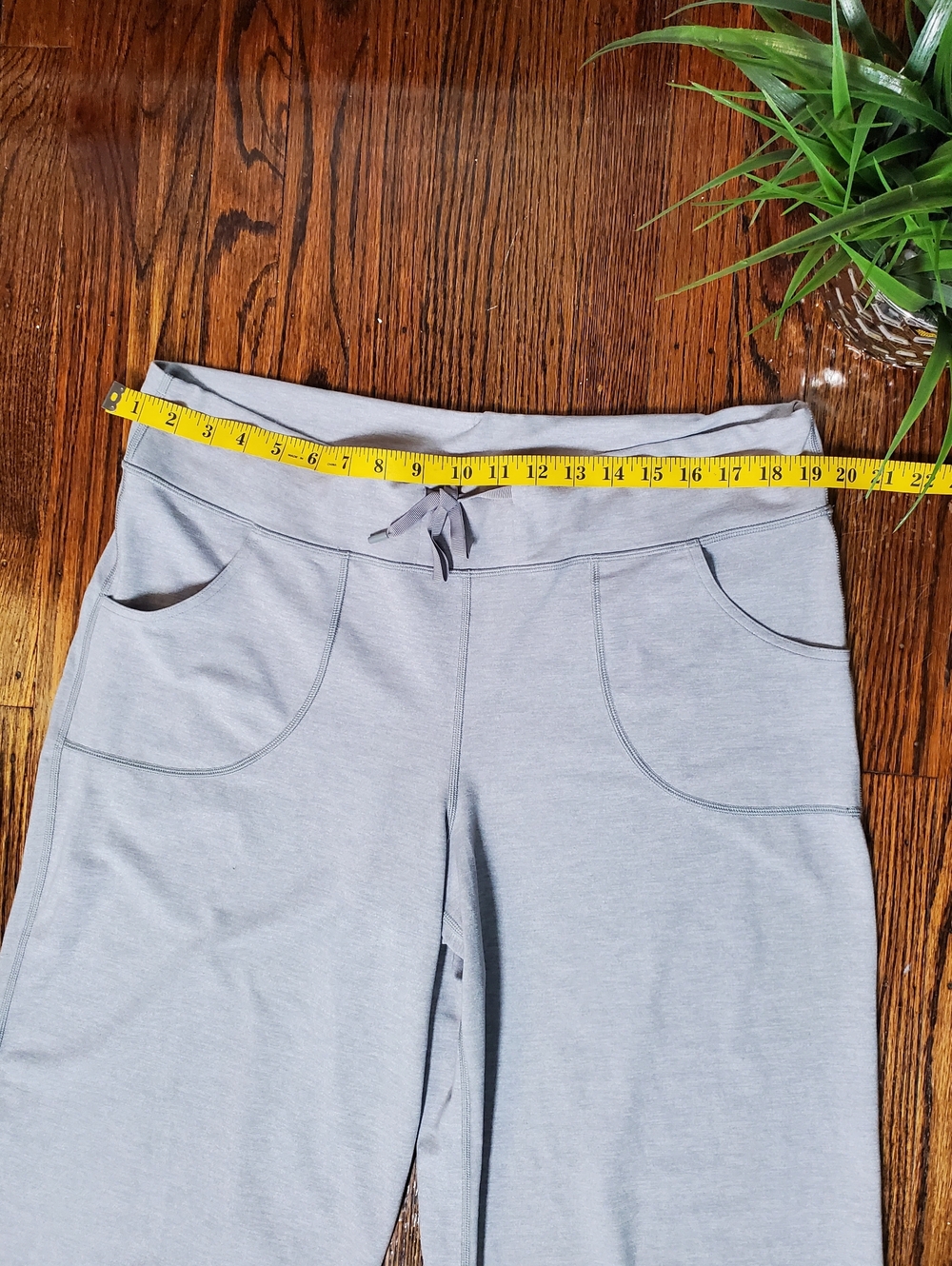 Lululemon Women's Still Pants (Regular) Full-On Luon Heathered Medium Gray Sz 12 - Picture 13 of 16